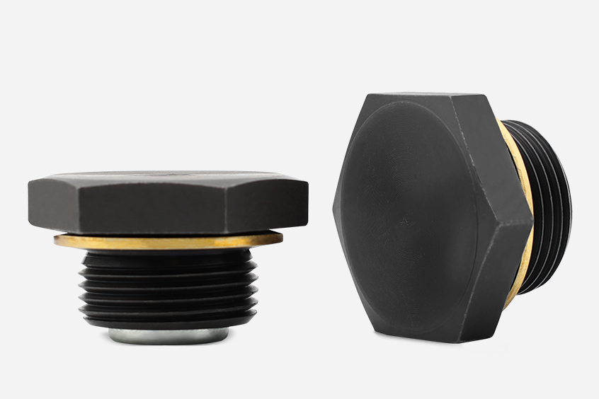 Hexagonal Magnetic Drain Plug with Sealing Washer Assembly