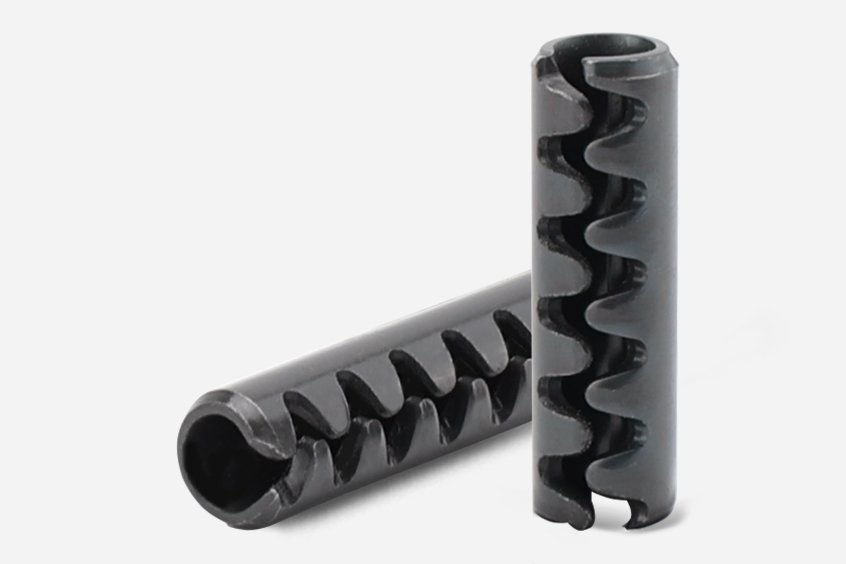 Heavy Duty Spring Pin with Serrated Groove