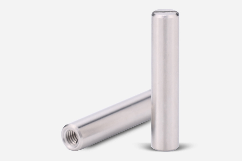 Slotted Grooved Pin with Internal Thread